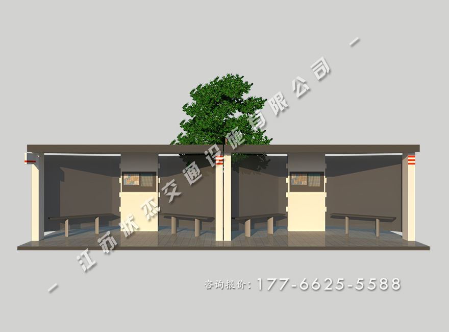 公交站亭報(bào)價(jià)及圖片