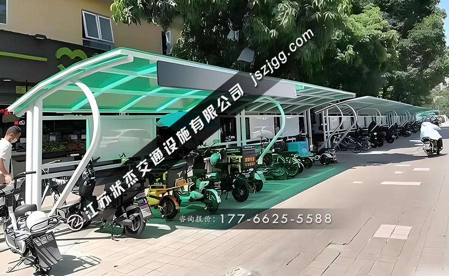 自行車車棚子圖片
