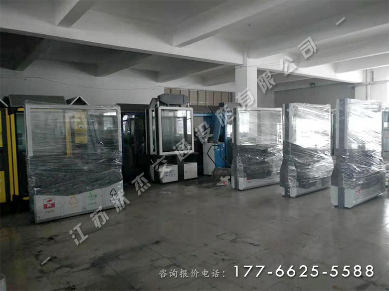 陜西渭南四分類垃圾桶廣告燈箱案例